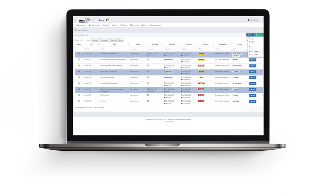 Management platform